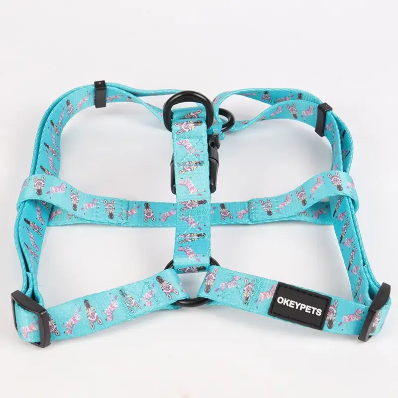Adjustable Velvet Dog Harness PET-0616H01 4
