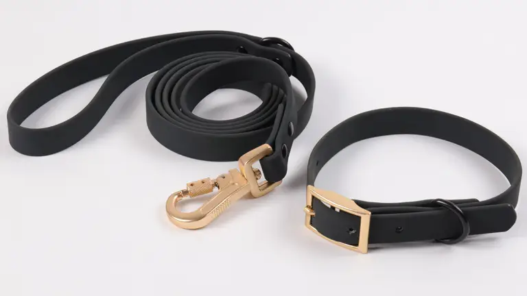 OKEYPETS Prilagođeni mekani vodootporni PVC ogrlica i povodac za pse s imenom za šetnju pasa na otvorenom, veleprodaja 1