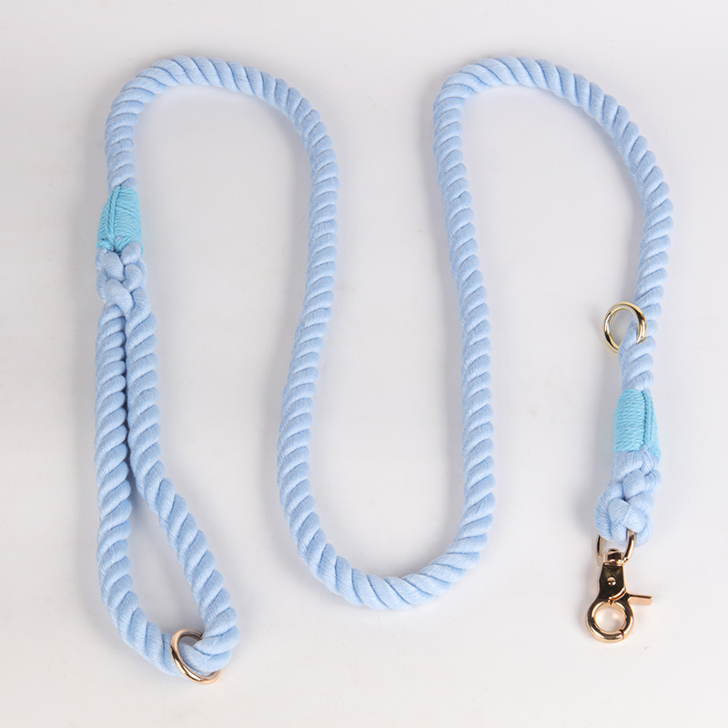 OKEYPETS – OKEYPETS 100 % Baumwollseil, farbig, stark und langlebig, Großhandel, gedrehte Makramee-Kordel, natürliche Baumwollseil-Hundeleine 8