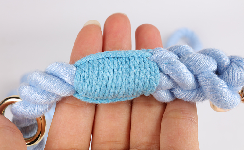 OKEYPETS – OKEYPETS 100 % Baumwollseil, farbig, stark und langlebig, Großhandel, gedrehte Makramee-Kordel, natürliche Baumwollseil-Hundeleine 10