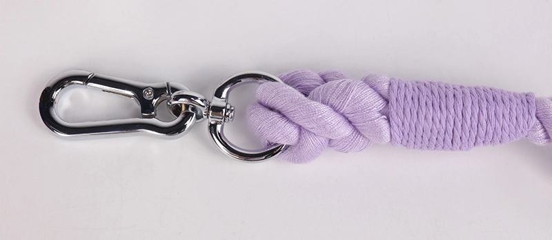 Laisse pour chien OKEYPETS en coton robuste et durable, fabriquée à la main, pour chien moyen ou grand. Convient aux chiens de taille moyenne ou grande. 13