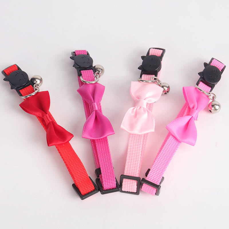 OKEYPETS - Komfortabelt, pustende, tilpasset, enkelt, japansk katthalsbånd, egnet for små kjæledyr, katter, hunder, katthalsbånd 9