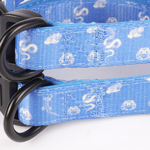 OKEYPETS Accessoires personnalisés pour animaux de compagnie Colliers rembourrés en néoprène souple et réglables pour chiens 10