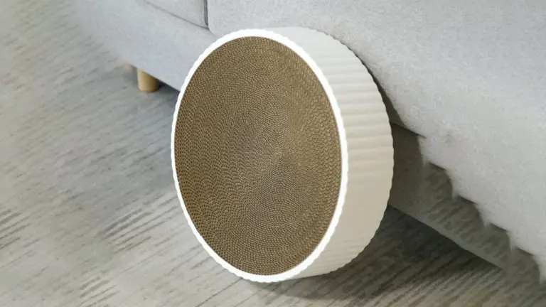 OKEYPETS - Macskamancs tábla Multifunkcionális hullámpapír mancs kisállat játék kerek macska kaparó tábla fészek macska kaparó tábla 1