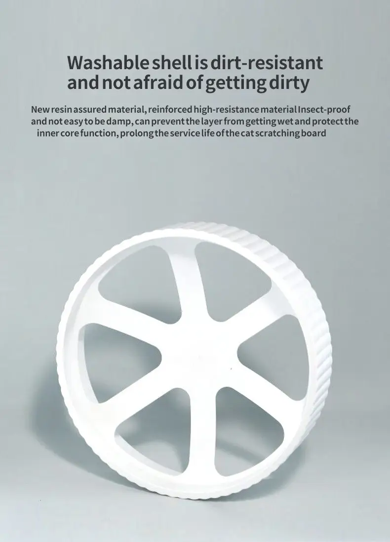 OKEYPETS - Bréagán Cat Cairtchláir Dearaidh, Dearadh Dí-chomhthionóil  Dúbailte Sraith, Mata Rocach atá Cairdiúil don Chomhshaol, Bord Scríobtha  Cat, image size:790x1097