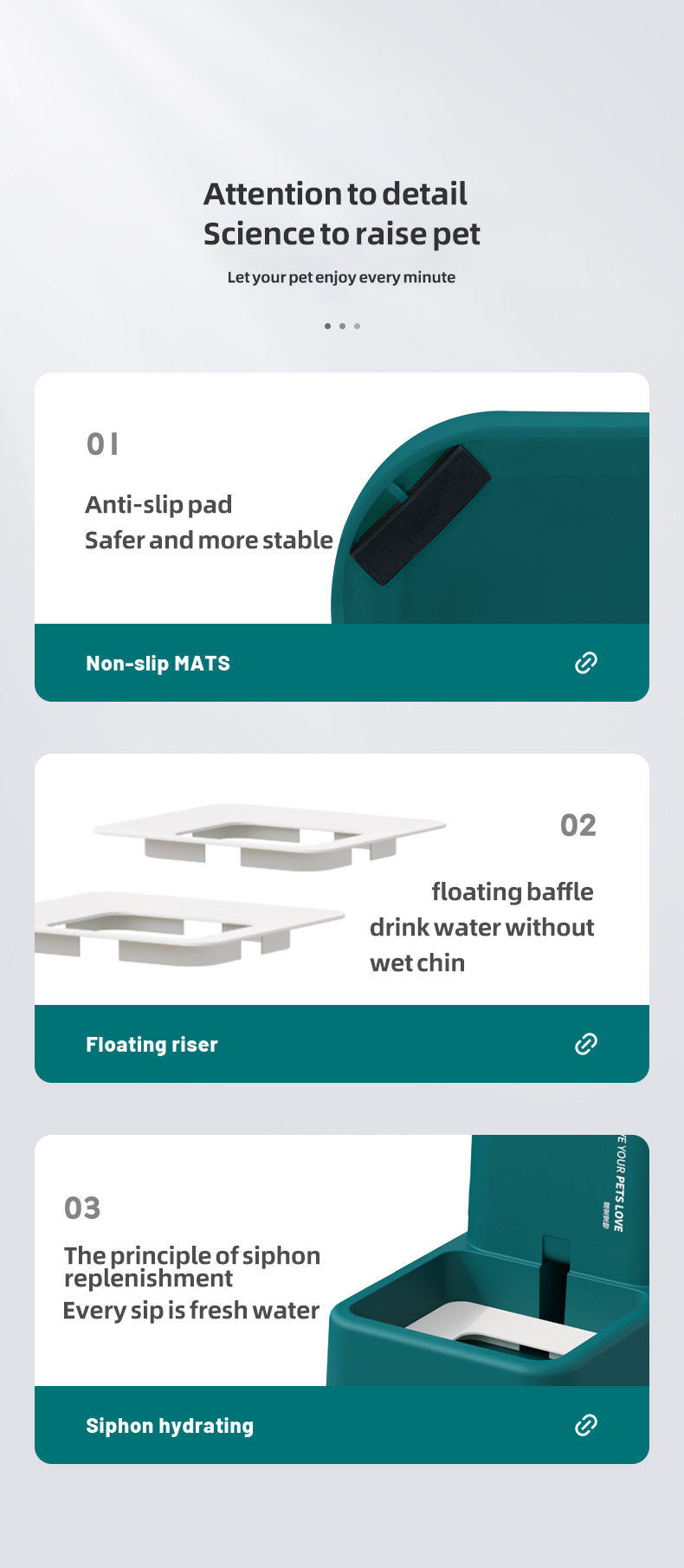 OKEYPETS - Distributeur automatique intelligent de nourriture et d'eau pour animaux de compagnie, de haute qualité, en gros. 18