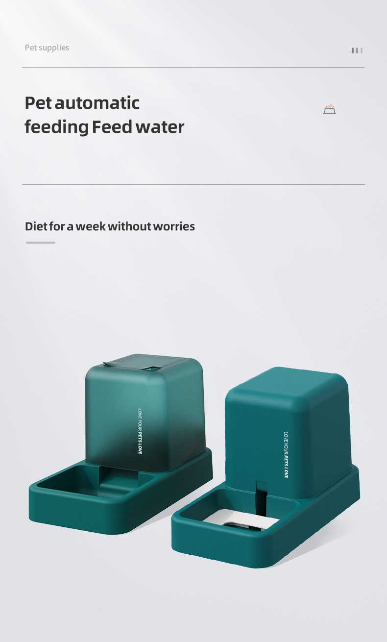 OKEYPETS - Distributeur automatique intelligent de nourriture et d'eau pour animaux de compagnie, de haute qualité, en gros. 9