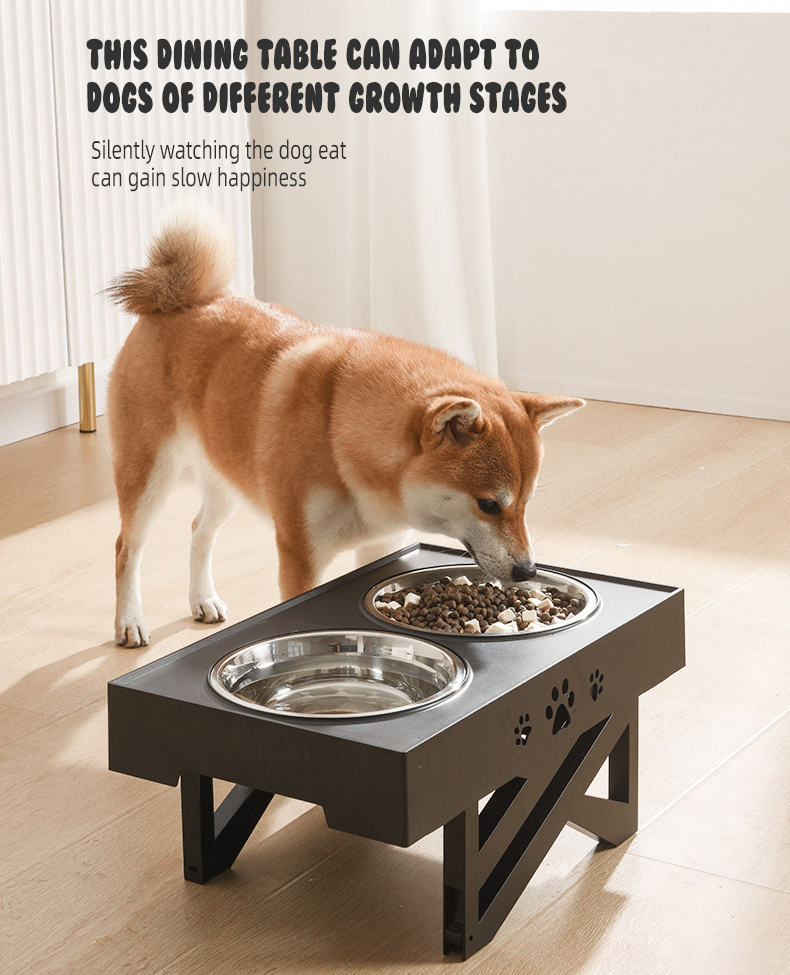 OKEYPETS - Най-продаваната двойна хранилка за домашни любимци, купа за кучета и котки, от неръждаема стомана, хранилки за кучета и домашни любимци 18