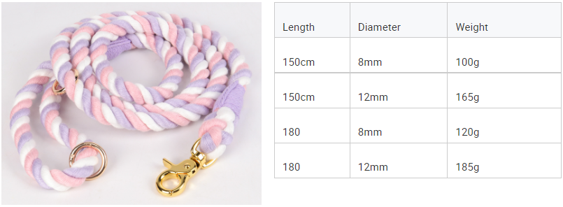 Laisse pour chien en corde de coton de haute qualité, disponible en gros - OKEYPETS 9