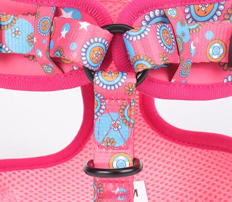 Okeypets Accessoires pour animaux de compagnie Joli Gilet durable pour chiot Harnais personnalisé pour petits chiens 13