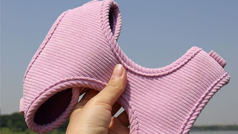 OKEYPETS - Design No Pull Corduroy Hundegeschirr-Set Mesh Atmungsaktives gepolstertes Hundegeschirr für kleine bis mittelgroße Hunde 10