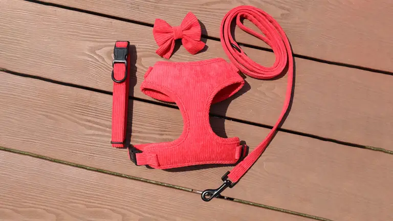 OKEYPETS - Veleprodaja prilagođenih logo korduroy pojasa za pse od zračne mreže s držačem za vrećicu za izmet, set korduroy pojaseva za pse, 1 1