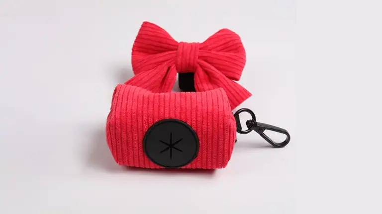 OKEYPETS - Új, divatos, állítható, utazó, puha bársony kutyakakitartó zacskó 1