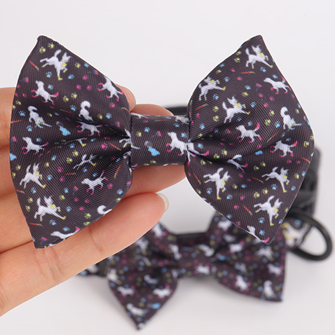 OKEYPETS - Nœud papillon professionnel pour chien OKEYPETS, doux, confortable et résistant, idéal pour Noël. 10