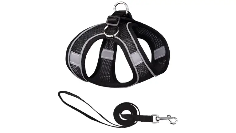 OKEYPETS - Harnais pour chien de luxe anti-traction en maille douce et confortable - Vente en gros de harnais pour chien en maille réfléchissante 1