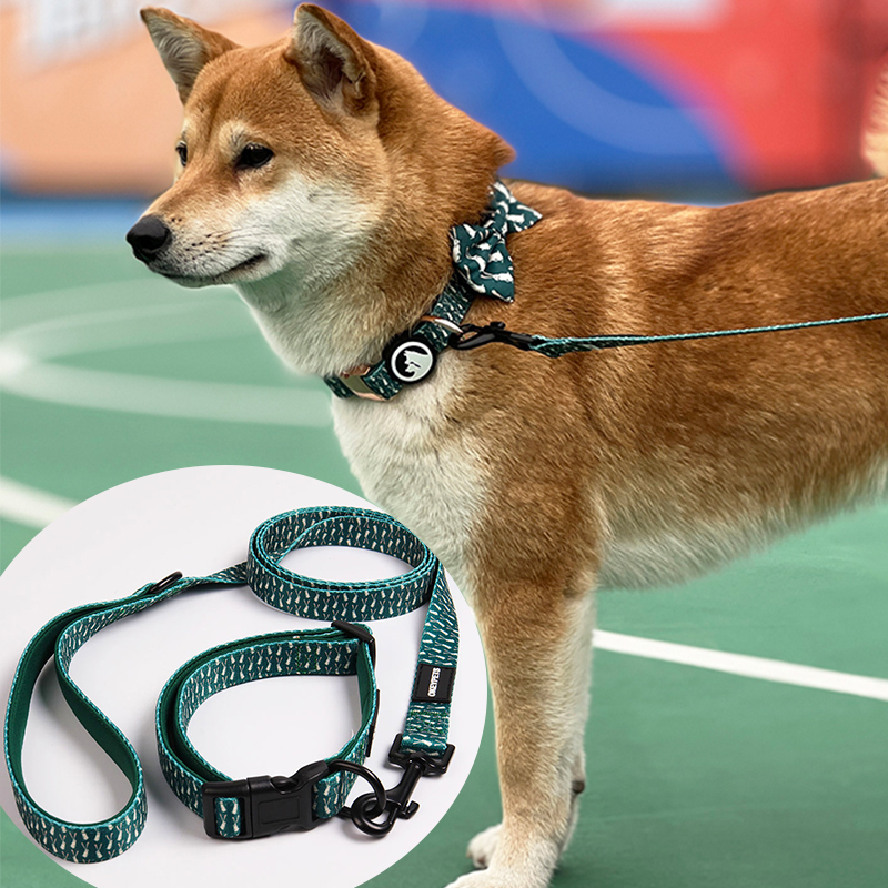 OKEYPETS - OKEYPETS Wholesale Custom Print Pet Collar Sublimation Personalized Neoprene Luxury Adjustable Soft Dog Collars And Leash Hot Selling 9