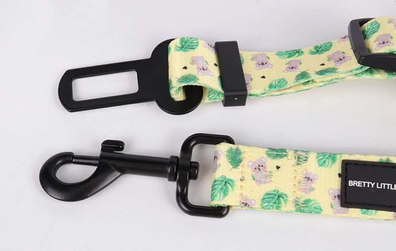 OKEYPETS Ceinture de sécurité durable, réglable et confortable pour animaux de compagnie, laisse pour chien 6