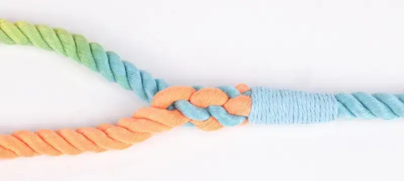 Durable Braided Cotton Dog Leash for Training 6