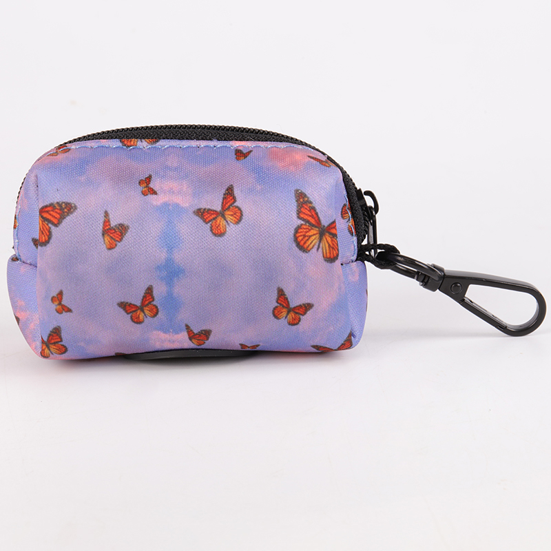 Laisse personnalisée OKEYPETS pour chien, douce et confortable grâce à son motif papillon et sa poignée ergonomique. 15