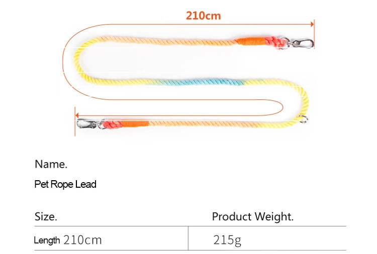 OKEYPETS, fabricant de laisses pour chiens en gros, laisses en coton tressé teintées et résistantes 8