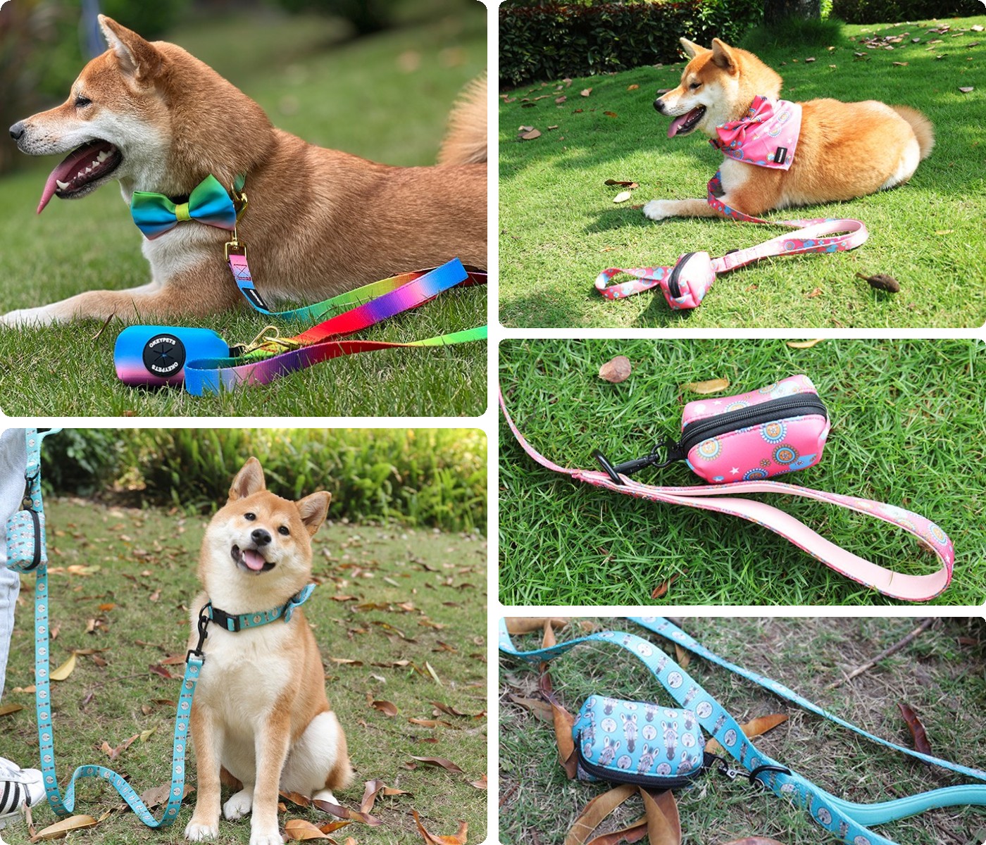 OKEYPETS Personalizirani držači vrećica za pseći izmet Držač vrećica za pseći izmet po narudžbi za vanjsku šetnju 24