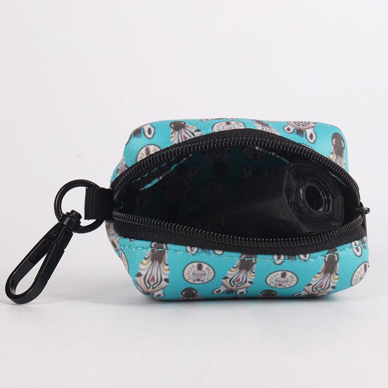 OKEYPETS - OKEYPETS Competitive Price Pet Poop Bag Dispenser Leash Attachment Eco-clean Dog Poop Holder Bag Dog Poop Bag Holder 16