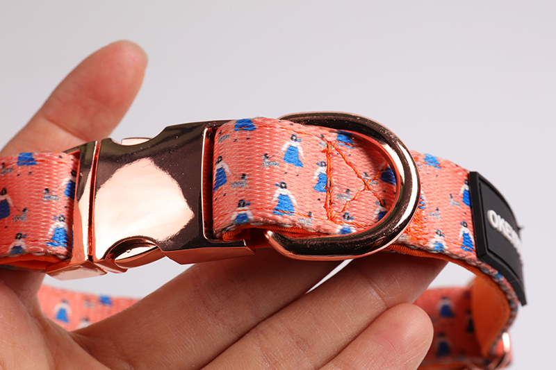 OKEYPETS - Collier pour chien en néoprène rembourré, polyester sublimé, motif imprimé gratuit. Tous les produits 13