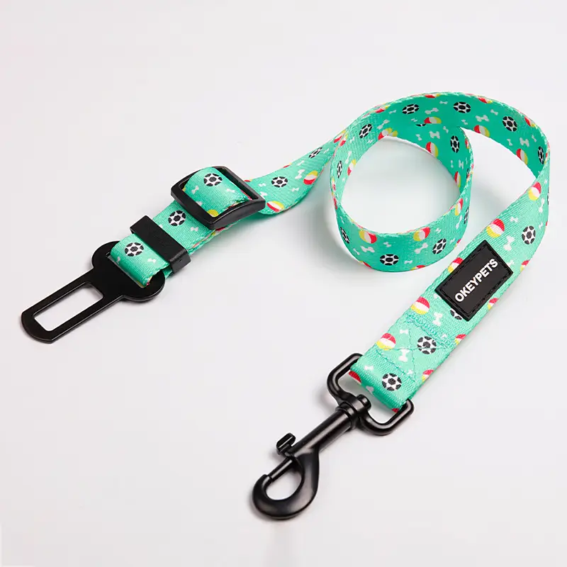 OKEYPETS - Ceintures de sécurité réglables pour chiens et chats en polyester pour voiture - Tous les produits 1