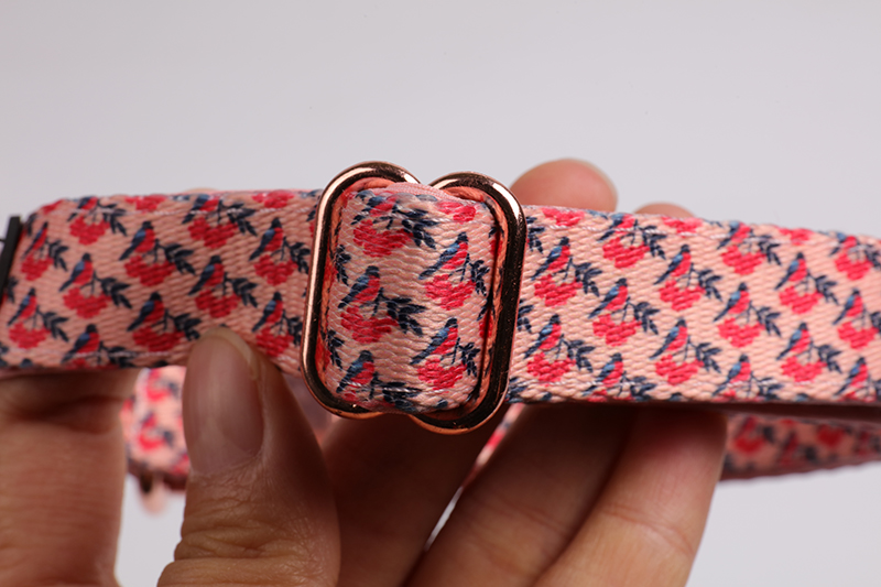 OKEYPETS - Colliers pour chiens roses ultra-résistants, confortables et luxueux, rembourrés en néoprène 10