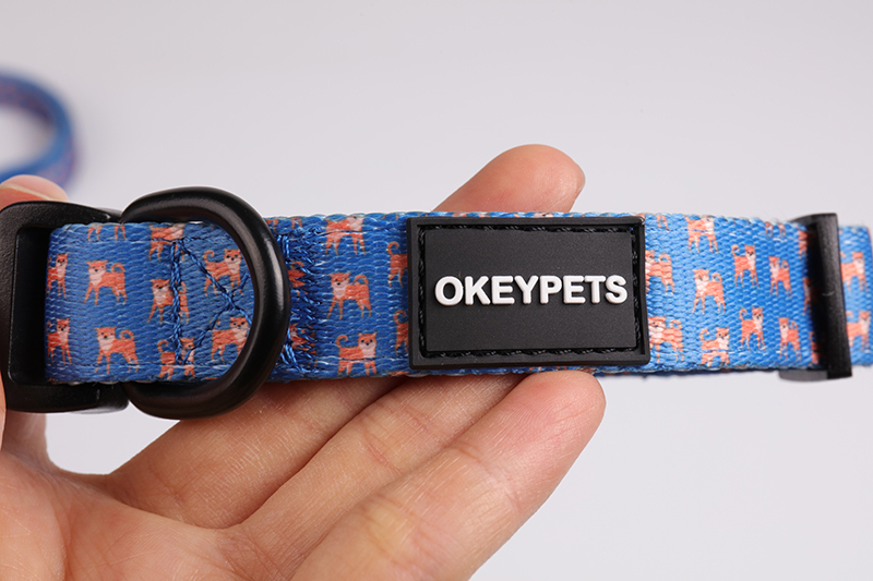 OKEYPETS - Collier pour chien confortable, rembourré en néoprène doux, collier de sport pour animaux de compagnie avec boucle réglable. Tous les produits 14