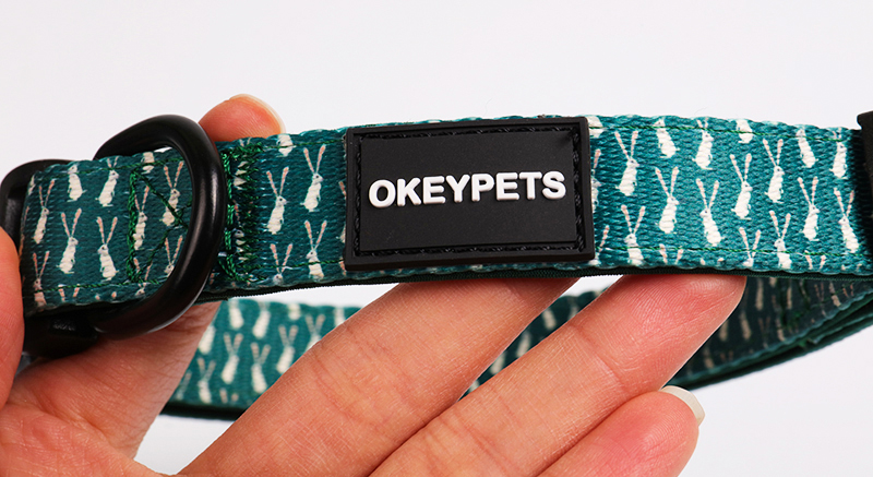 OKEYPETS - Collier pour chien personnalisé avec motif, chaîne sublimée, collier de luxe de marque de créateur célèbre. Tous les produits 15