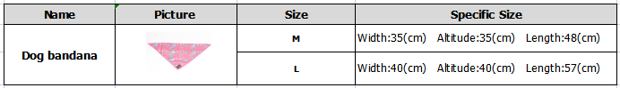 OKEYPETS Egyedi Mintás Szublimációs Bandana Sál Lélegző Kutya Bandana 8