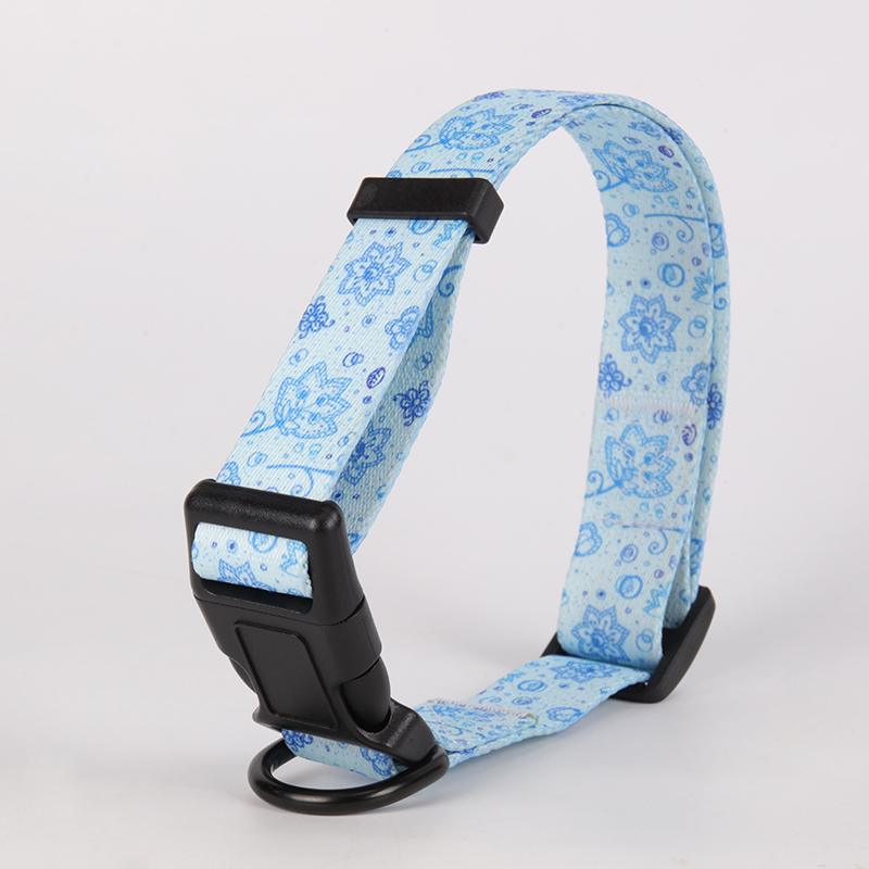 OKEYPETS - OKEYPETS Kolar Anjing Poliester Bergaya Mesra Alam Jepun Kelembutan Corak Poliester Pereka Bentuk Kolar Haiwan Peliharaan Kucing Poliester 17