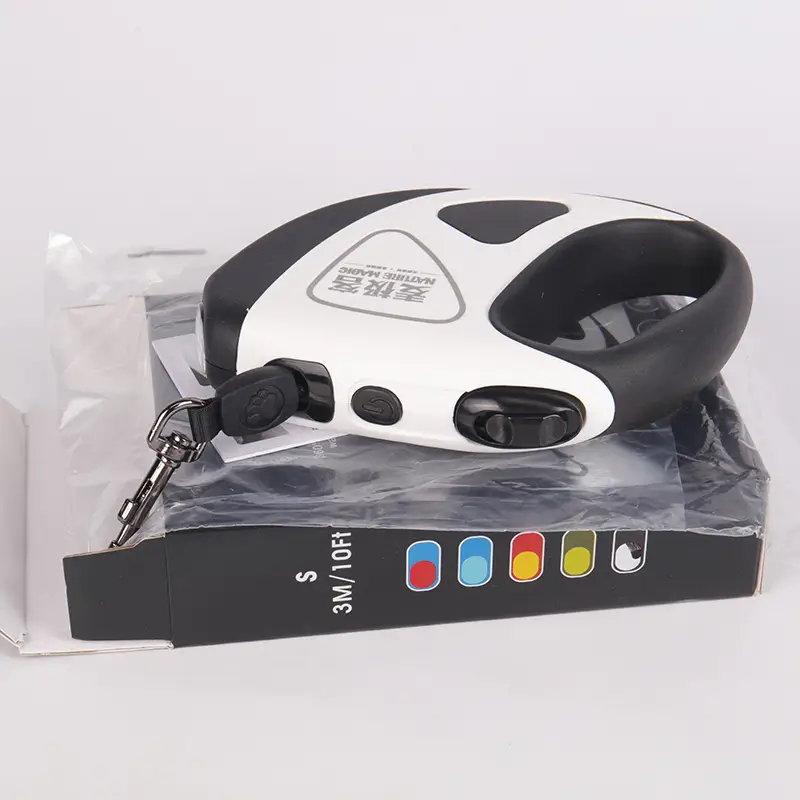 OKEYPETS - Okeypets Tangle-free Swivel Dog Automatic Leash Manufacturer Anti-Slip Handle Long Nylon Dog Leash With Light All products 1