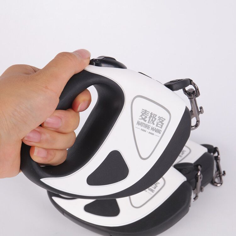 OKEYPETS - OKEYPETS Borong Tali Nilon Anjing Led Secara Automatik Tali Anjing Tugas Berat Panjang Boleh Ditarik Balik Tali Haiwan Peliharaan 9