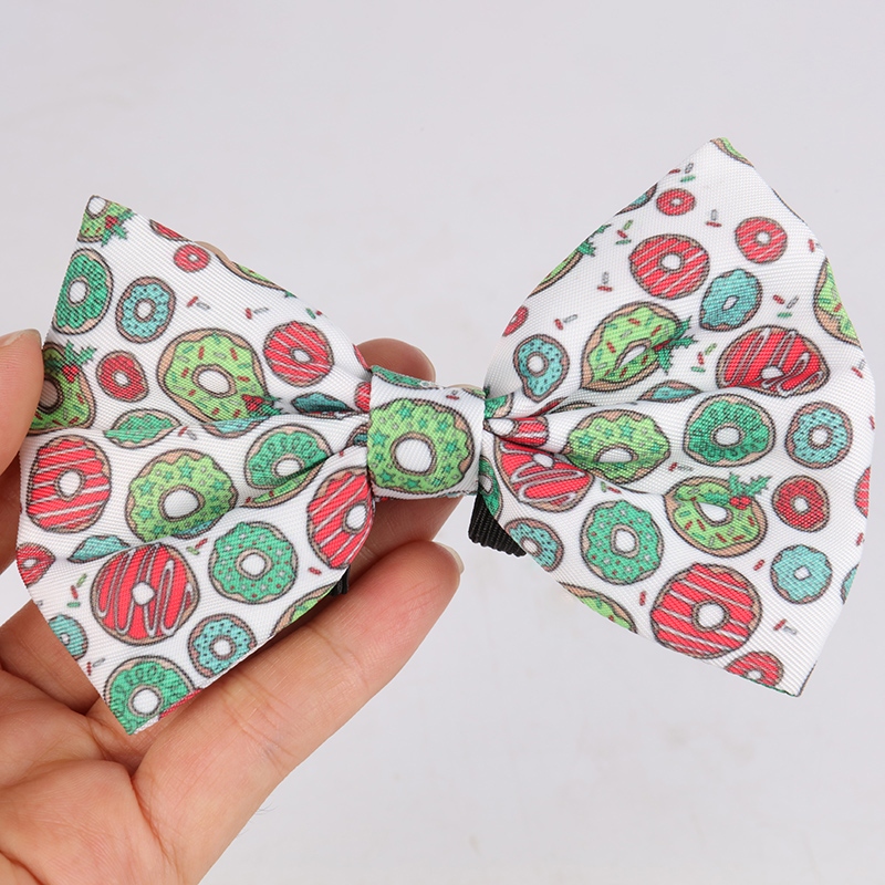 OKEYPETS - Nœud papillon pour chien en polyester imprimé par transfert thermique, motif populaire et mignon, à prix compétitif. 16