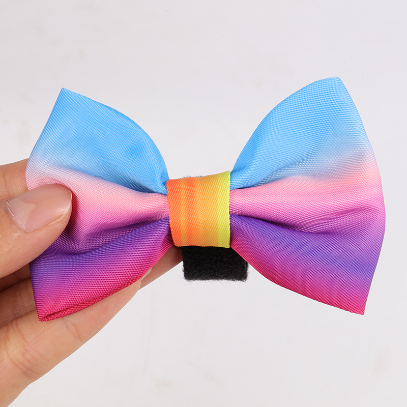 OKEYPETS - Nœud papillon pour chien en polyester imprimé par transfert thermique, motif populaire et mignon, à prix compétitif. 10
