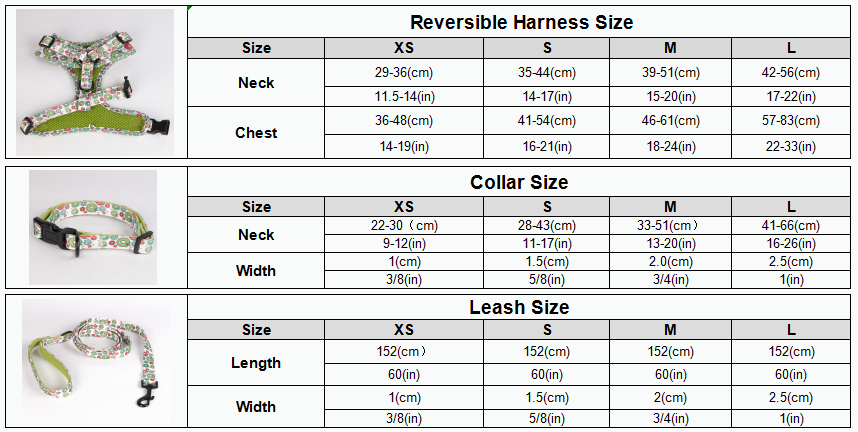 OKEYPETS - Fournisseur OKEYPETS en gros de laisses pour animaux de compagnie personnalisées et réglables, durables et respirantes, ensemble harnais/collier pour chien par sublimation 12