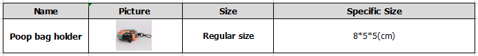 OKEYPETS - OKEYPETS Персонализированные неопреновые пакеты для собачьих экскрементов с индивидуальным рисунком. Экологичный биоразлагаемый диспенсер. Модный неопреновый держатель для пакетов для собачьих экскрементов. 9