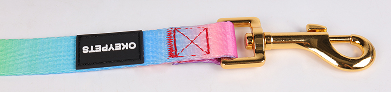 OKEYPETS - Lesă pentru câini din neopren, reglabilă, cu sublimare, în vrac, OEM, cu strat dublu, cu logo 14