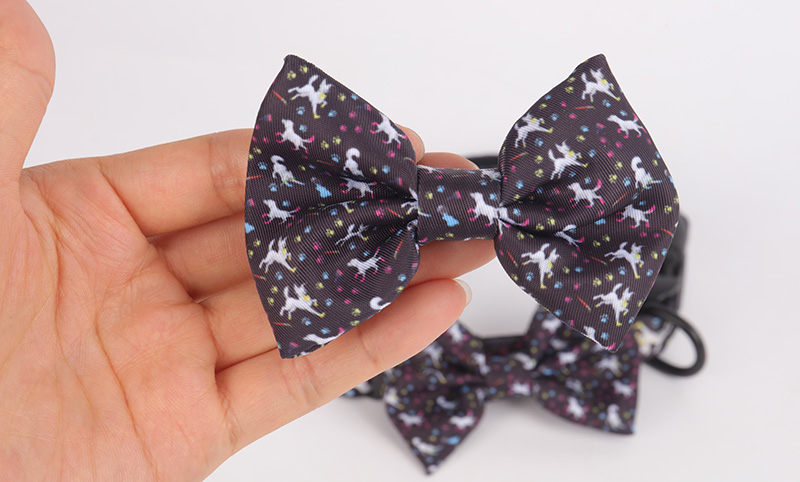 OKEYPETS - OKEYPETS Accessoires pour animaux de compagnie à nœud papillon, tendance, résistants et doux, imprimés pour Noël 10