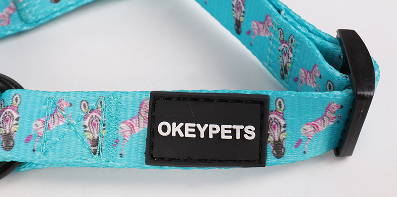 OKEYPETS - Harnais-gilet rembourré réversible, léger, robuste et à dégagement rapide OKEYPETS pour chiens, en sangle polyester. 14