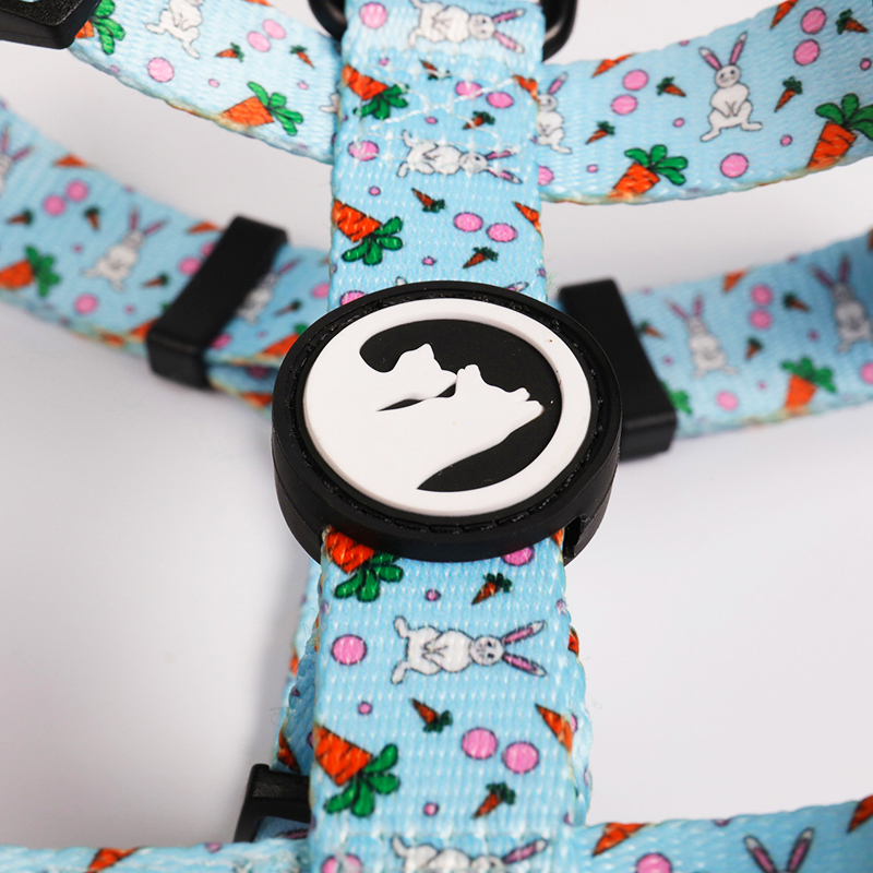 OKEYPETS - Custom Adjustable Neoprene Dog Harness Breathable Mesh No-Pull No Pull Pet Leash Dog Harness Set 16