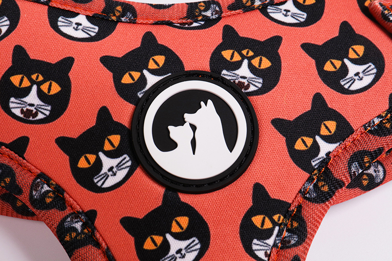 OKEYPETS - No pull pet adjustable design reversible dog harness leash collar poop bag holder luxury dog harness set Pet Collar Leash/Dog Harness Set 18