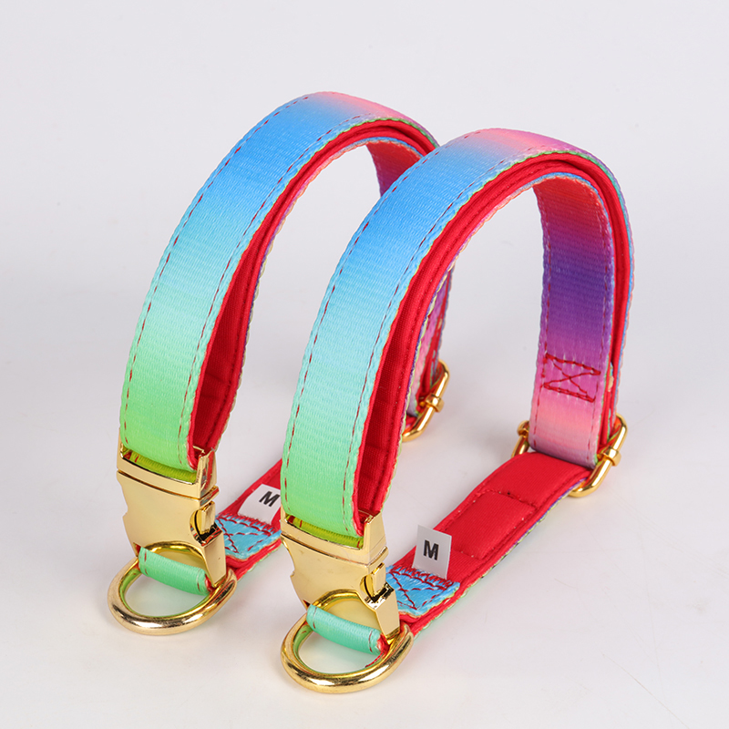 OKEYPETS - OKEYPETS Manufactures Pet Collars Bulk Wholesale Colorful Custom Stylish Design Adjustable Dog Collar Belt Neoprene Dog Collar 10
