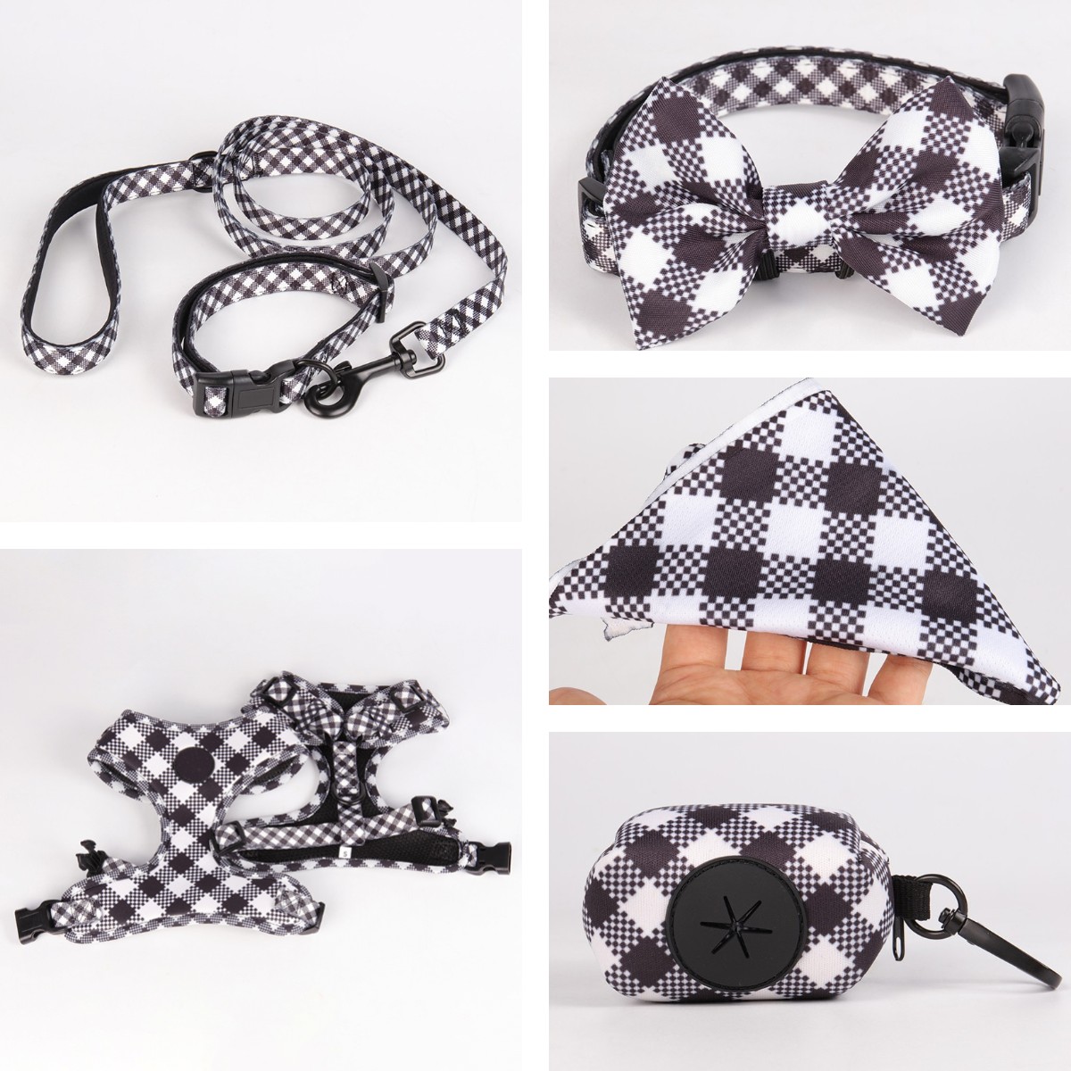 OKEYPETS - OKEYPETS Nouveau motif imprimé pour laisse et harnais pour chien en néoprène de qualité supérieure avec logo personnalisé. 20