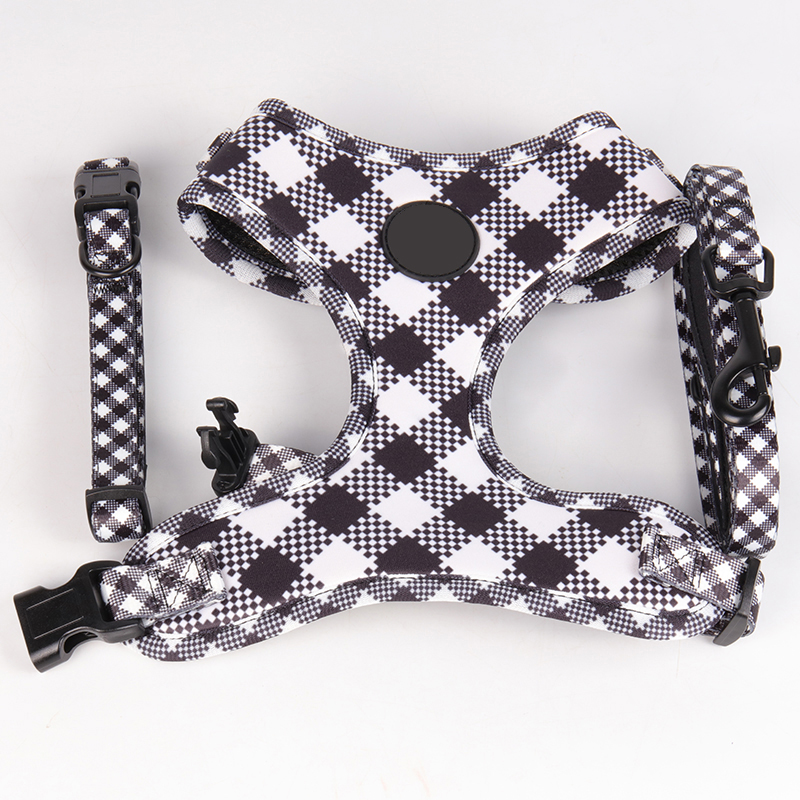 Szelki dla psa OKEYPETS, dwustronne, oddychające, z siateczki, z wyściełaną kamizelką, z neoprenu 14