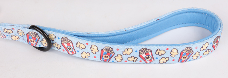 OKEYPETS - Lesă pentru câini OKEYPETS, rezistentă, fără tracțiune, din poliester, cu chingă ecologică, lungă și la modă 12