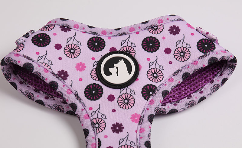 OKEYPETS - Nouveautés - Conception OEM/ODM personnalisée - Ensemble harnais en néoprène pour chien, collier, laisse et bandana - Ensemble complet pour animaux de compagnie 17