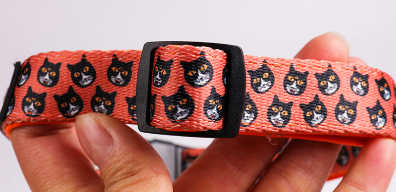 Coleiras para animais de estimação OKEYPETS, design de luxo para cães, logotipo personalizado, macias, confortáveis ​​e hipoalergênicas, com impressão reciclada. 11